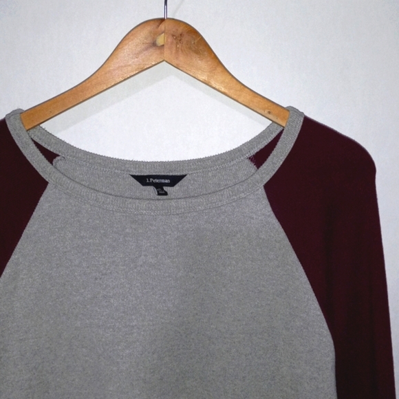 J. Peterman long sleeve crewneck sweater men's size medium - Picture 13 of 14